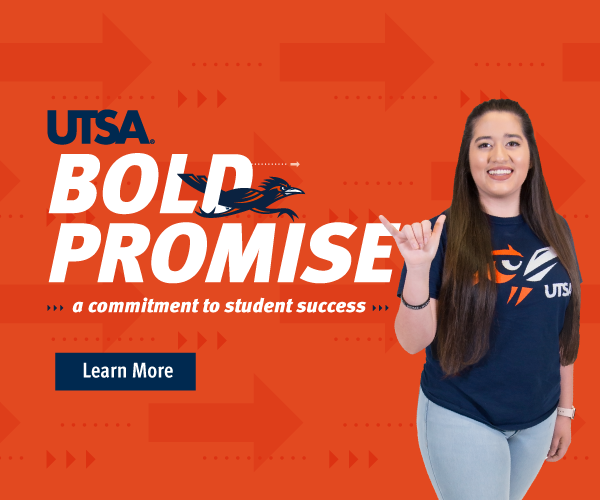 UTSA Bold Promise CTA