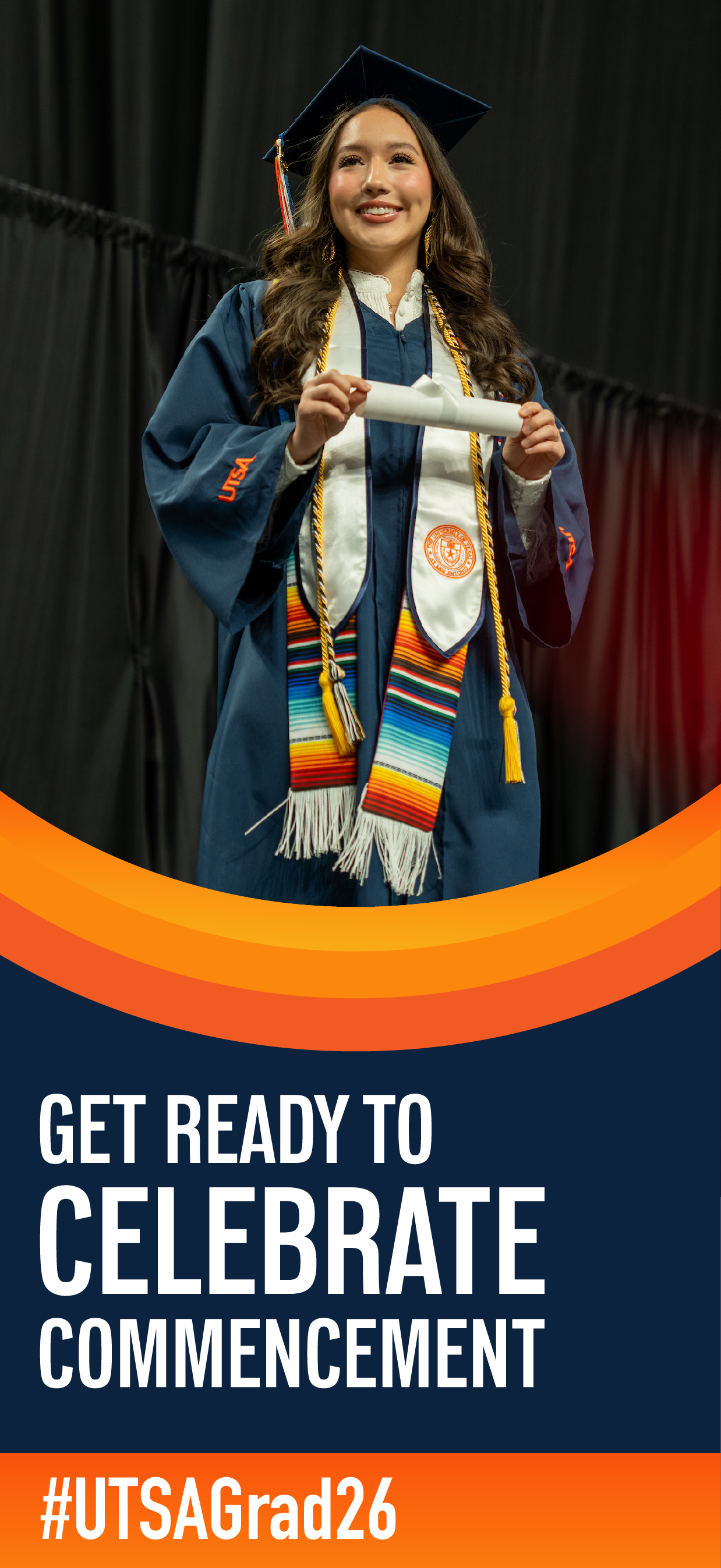Get ready to celebrate Commencement! #UTSAGrad25 See 2026 Spring Commencement Info at utsa.edu/commencement/